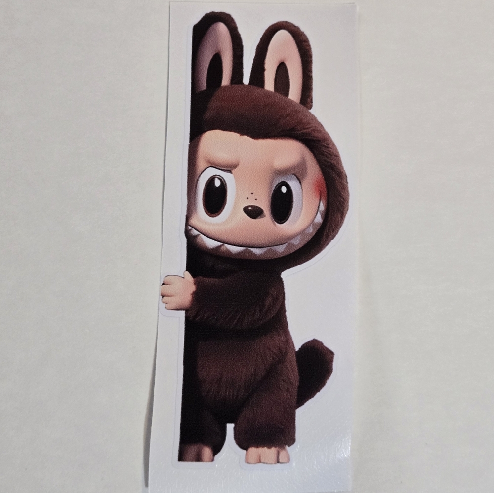 🍒🍒 Brown Labubu Sticker - Picture 3 of 5
